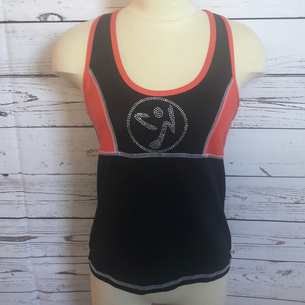 Kathyana rhinestone spandex sports tank‎ top